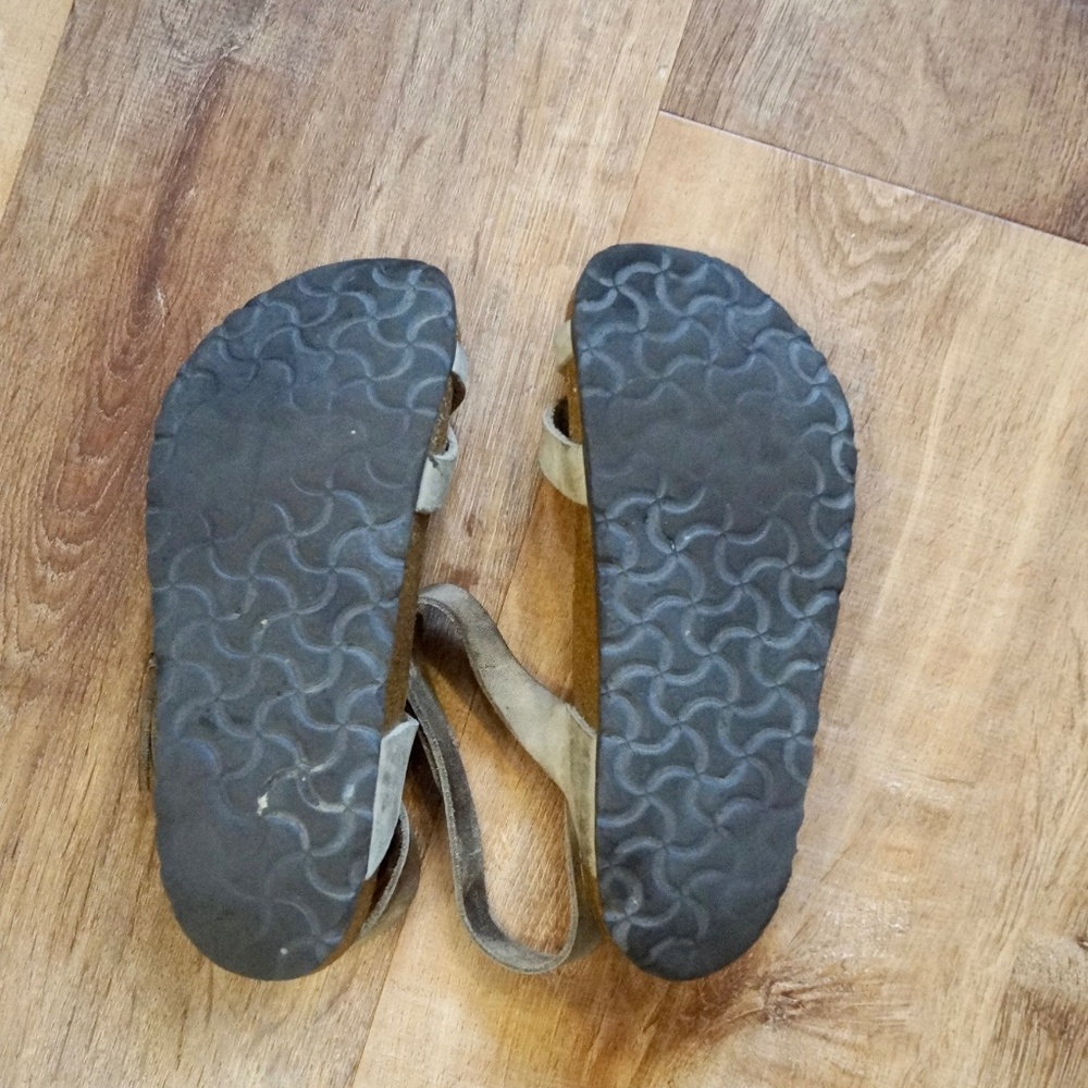 Birkenstock Yara Leather Sandals Tan Ankle Strap Size 35 EU Women - Picture 2 of 8